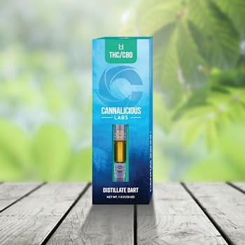 Cannalicious 1:1 (THC:CBD) Dart - CF
